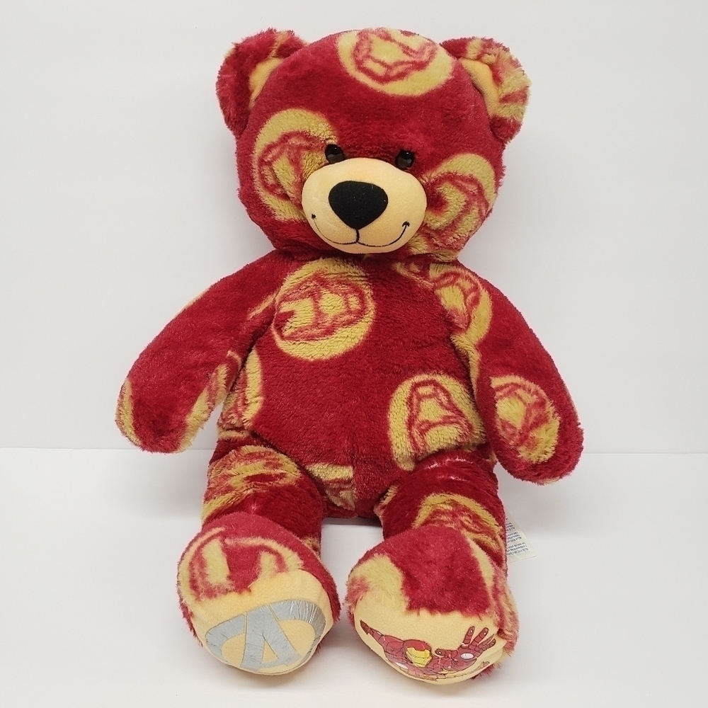 Build a Bear 17" Iron Man Teddy Bear 2014 Plush